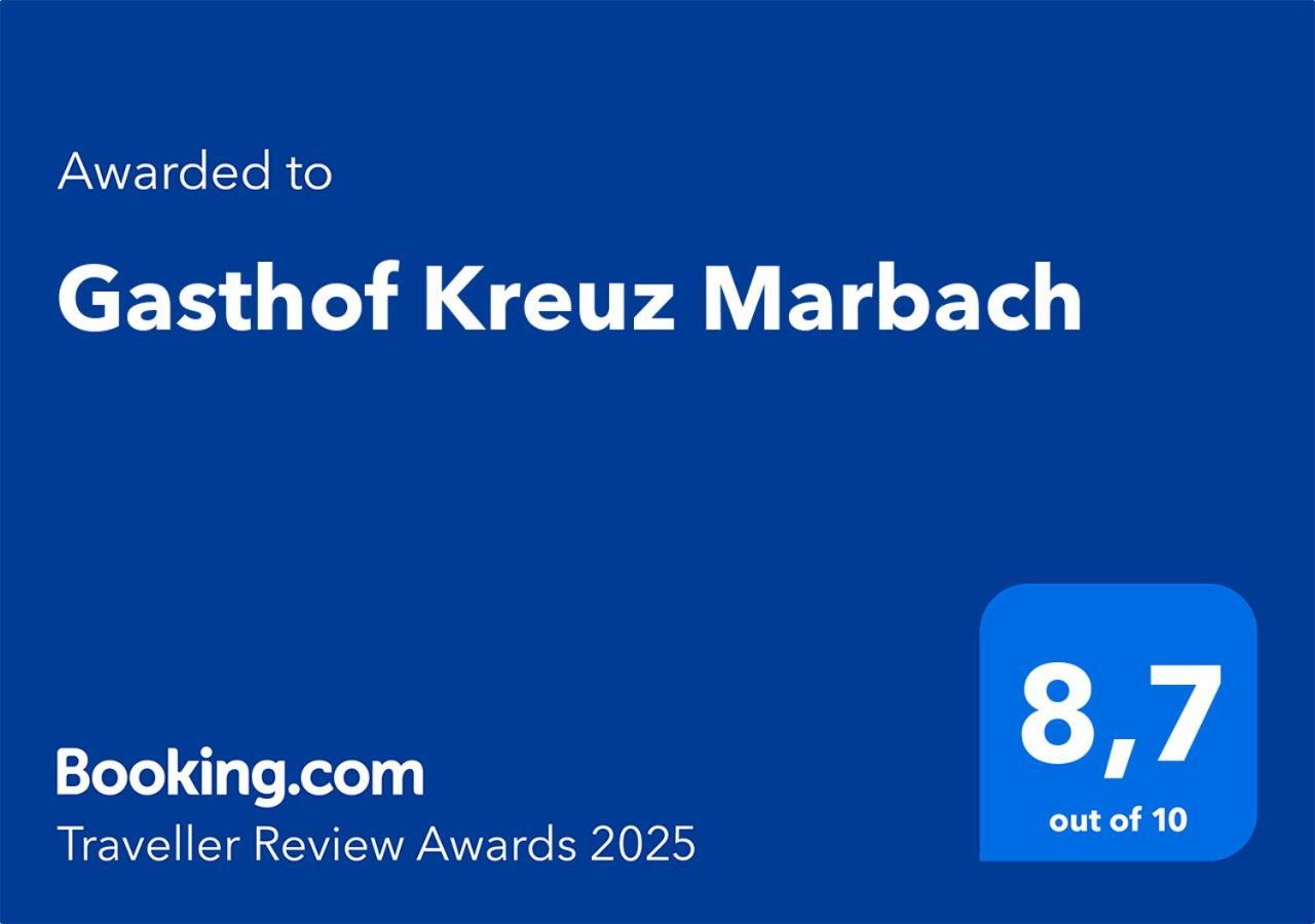 Gasthof Kreuz Marbach Extérieur photo